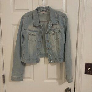 Bongo Cropped Denim Jacket - L